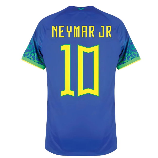 2022-2023 Brazil Away Shirt (NEYMAR JR 10)-SoccerKits Hub | Buy Soccer Jerseys Online